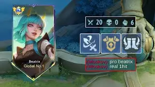 I FINALLY REVEALED 1HIT BEATRIX BUILD AND EMBLEM 2023