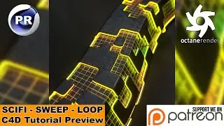 SsciFi - Sweep - Loop (Cinema 4D Tutorial Preview)