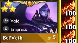 Bel'Veth + X3 Guinsoo's Rageblade | TFT Set 9