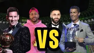 Who is the real Goat between Cristiano - Messi - Neymar - Benzema