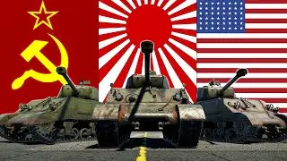 ДИВЕРСИИ на ШЕРМАНЕ в WAR THUNDER