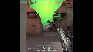Valorant  - 3 one-sided smoke from a viper on Split, defense B