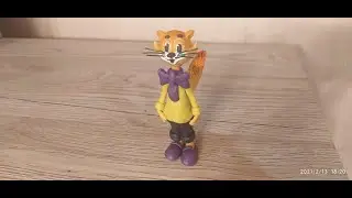 Кот Леопольд. Как слепить кота Леопольда.