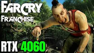 Testing EVERY Far Cry on RTX 4060 - 2004 to 2023 - INSANITY