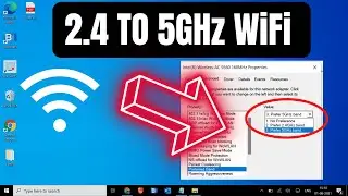 Switching to 5GHz Wireless Network Adapter on Windows 11/10 - Easy Step-by-Step Guide!