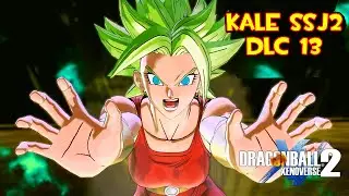 Dragon Ball Xenoverse 2 DLC 13 KALE SSJ2 El mejor personaje nuevo Gameplay y Skills