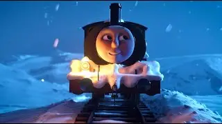 Percy Train Engine - Snow trap