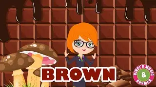 Brown Colour Song for kids | Learn Colours | Rhymes for Children | Bindi's Music & Rhymes