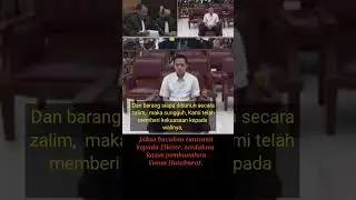 Jaksa kutip ayat Al-Quran di sidang Eliezer 