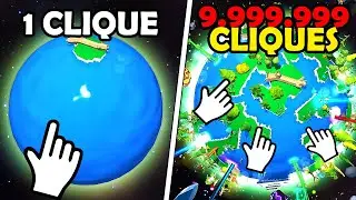 EVOLUÍ um PLANETA INTEIRO apenas CLICANDO no Planet Evolution