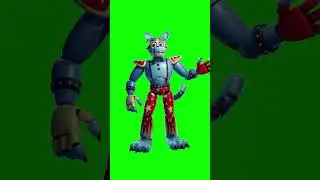 Glamrock Old Candy FNaF Workshop Animation | Green Screen