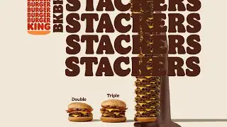 BK Stackers ad but he does this for an hour