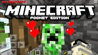 Minecraft Pocket Edition 1.0 [Truco] - Como DOMESTICAR Un Creeper