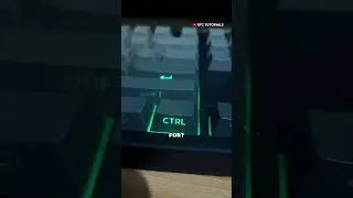 WHAT IS CTRL + ENTER FOR? 