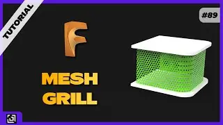 Design a Mesh Grill in Fusion 360 | Fusion 360 Tutorial 2021 | It’s made EZy