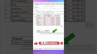 VLOOKUP with COLUMNS FUNCTION microsoft excel 