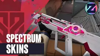 Spectrum Skin Collection (ZEDD Skins) Showcase *Pre-Release* - Valorant Spectrum Skins