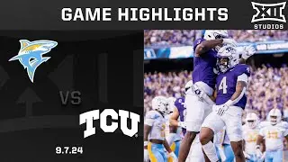 Long Island vs. TCU Game Highlights | 2024 Big 12 Football