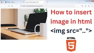 How to insert image in html