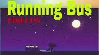 Running car using HTML & CSS | how to make running car in CSS | Car Running animation in CSS