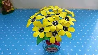 ПРОСТЫЕ И КРАСИВЫЕ бумажные цветы /бумажный декор/поделки из бумаги/Easy And Beautiful Paper Flowers