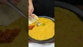 Restaurant Style Dal Khichdi ASMR Cooking || #shorts #khichdi #asmr #indianasmrworld #food #cooking