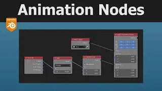 How to get started using animation nodes in Blender [2.9]