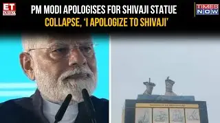 PM Modi Apologizes & Regrets The Collapse Of Shivaji Maharaj's Statue | First Statement On The Issue