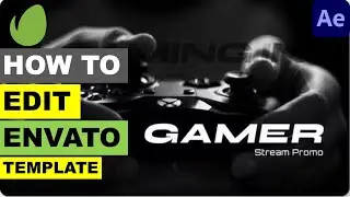 Gamer Stream Promo Template Editing Tutorial in After Effects | Envato Elements