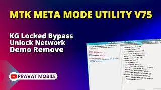 MTK Auth Bypass Tool V75 Crack 2023 | kg Loced Bypass | Unlock Network| Demo Remove
