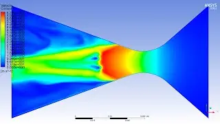 ✅💯✅ Ansys Fluent Project # 13 : CFD Analysis of Converging Diverging Nozzle | Steady Supersonic Flow