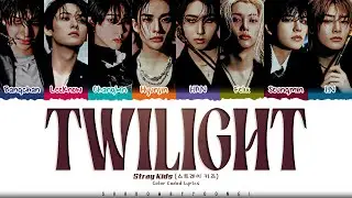 Stray Kids twilight Lyrics (스트레이 키즈 또 다시 밤 가사) [Color Coded Han_Rom_Eng] | ShadowByYoongi