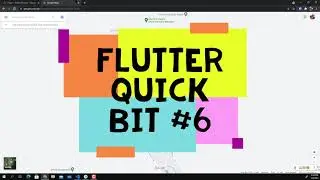 Flutter Quick Bit #6: Simple Googlemap with marker