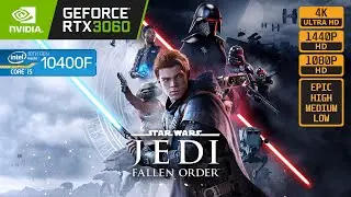 STAR WARS JEDI FALLEN ORDER - RTX 3060 - i5 10400F