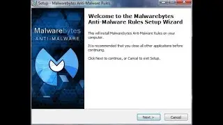 Ручное обновление Malwarebytes Anti Malware, утилита mbam rules exe
