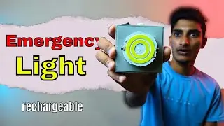 How to make Rechargeable Emergency light || Telugu experiments || by SS A TO Z Experiments ||