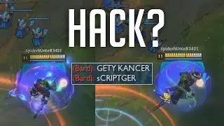 I was accused of scripting...