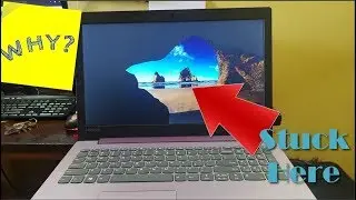Laptop stuck at Login Screen or Login Wallpaper Fix