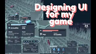 Game UI Design for my indie game | Figma game UI UX