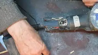 УШМ BOSCH 780, проточка, замена щёток.