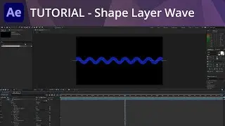 After Effects Tutorial - Shape Layer Wave