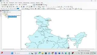How to add Label features in ArcMap Like, Country Name, State Name, and District Name, automatically