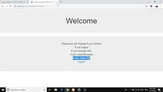 Browser close event | Tab close event password change  | login logout | PHP MYSQL | OPEN SOURCE CODE