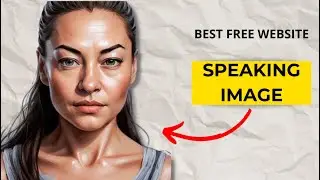 Turn Any Image Into Talking/ Speaking  Video for Free [CutOut.Pro]  - Quick Simple AI Tutorial 2023