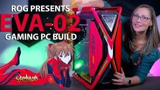 ROG x Evangelion is BACK! - EVA-02 Edition PC Build