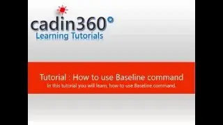 How to use Baseline dimension command in AutoCAD