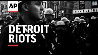 Detroit Riots - 1967 | Movietone Moment | 23 July 2021