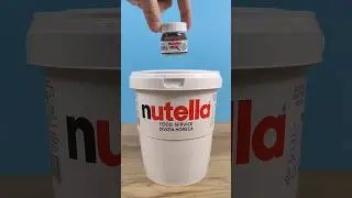Самые редкие виды фасовки Нутеллы!