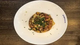 Рецепт пасты с морепродуктами от бренд-шефа Моремании