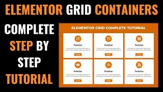 ELEMENTOR GRID Crash Course: Step-by-Step Guide for Beginners 2024🔥🔥